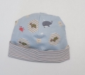 Bild 4 von Baby Set - Jacke, Pumphose & Mütze Blau/ Hellbeige Gr. 62/68
