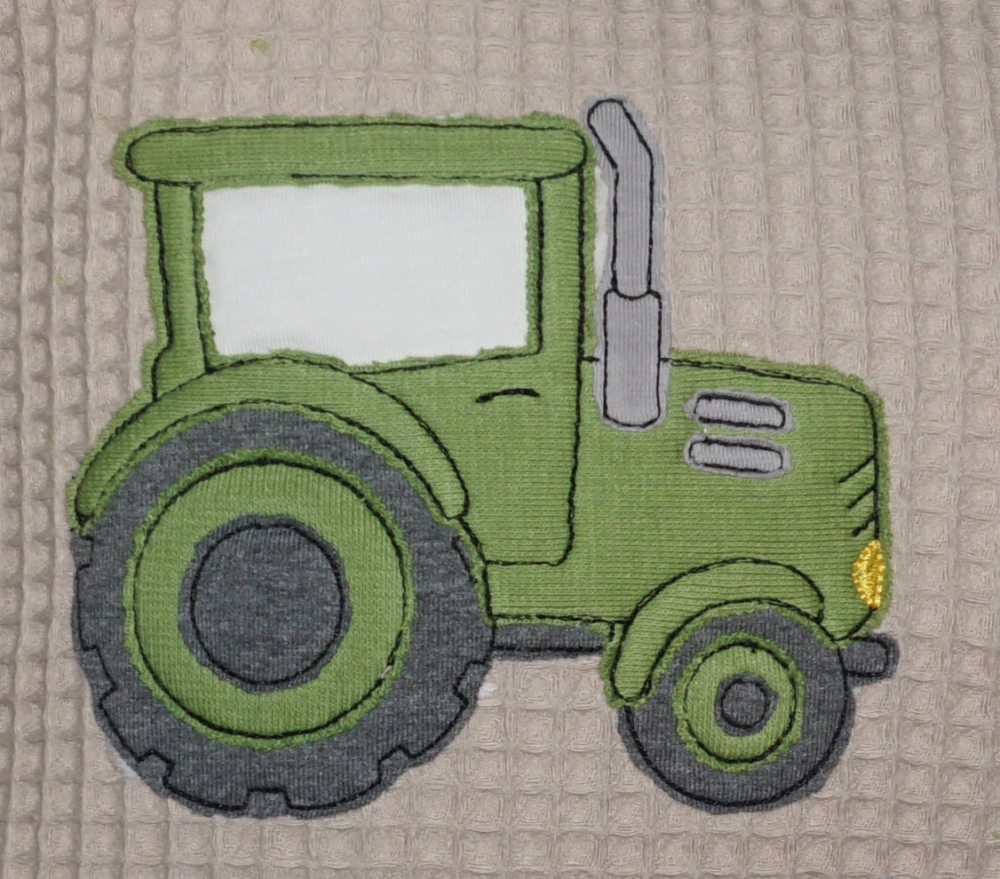 Bild 1 von Toller Traktor & Name - Personalisierte Kissen, Geschenk zur Geburt und Taufe, Kissen mit Namen
