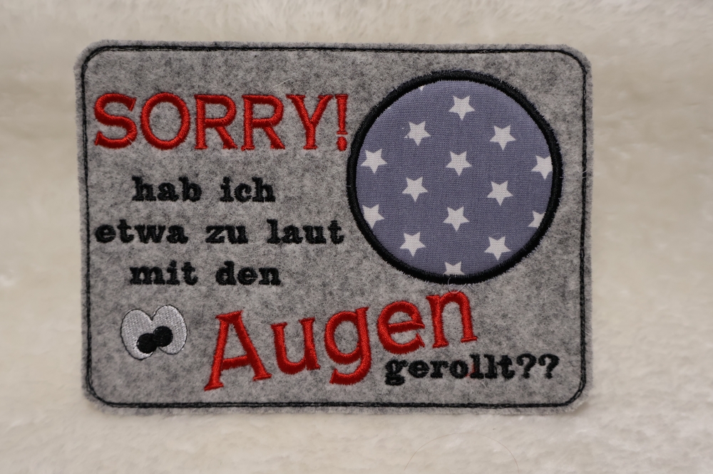 Bild 1 von Mug Rug Tassenteppich - Untersetzer - verschiedene Sprüche - Filz - 
