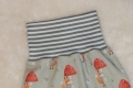 Bild 3 von Newborn  Baby Pumphose Gr. 56 Ribstrick Jersey grün Fuchs, Geschenk zur Geburt, Babyhose