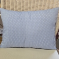 Bild 6 von Niedliche Affen Kissen - Personalisierte Kissen, Geschenk zur Geburt, Kissen mit Namen  / (Hauptfarbe) grau Punkte / (Kissenvariante/Größe) 30x40cm Hülle&Inlett / (Stickmotiv) Affe am Ast