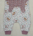 Bild 4 von Süßer Strampler - Gr. 56/62/68 - Fuchs  -  Biojersey Liese und Lotte weiß