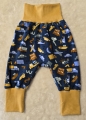 Bild 6 von Süße Pumphose Jersey stahlblau bunte Fahrzeuge Gr. 56-92 Baby, Kind, Junge, Mädchen, Baby Hose