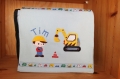Tolle Kindergartentasche mit Stickbild und Namen - Personalisierte Tasche, Tasche mit Namen