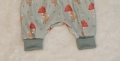 Bild 7 von Newborn  Baby Pumphose Gr. 56 Ribstrick Jersey grün Fuchs, Geschenk zur Geburt, Babyhose