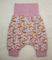 Bild 2 von Baby Pumphose, Mütze  & Halstuch - Jersey rosa Füchse