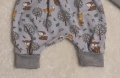 Bild 2 von Newborn Baby Set - Pumphose & Mütze Jersey Grau Fuchs & Reh Gr. 50-62