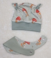 Bild 10 von Newborn, Baby Pumphose, Mütze & Halstuch Gr. 56, Geschenk zur Geburt, Babyparty, Homecoming Set