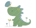 Bild 3 von Dino, Esel, Fuchs, Igel - Personalisierte Kissen, Geschenk zur Geburt, Kissen mit Namen