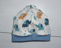 Bild 8 von Übergangsjacke - Babyjacke - Pumphose - Mütze - Waffelpique/Biojersey Babyelefant Vanille (GOTS)