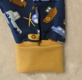 Bild 7 von Süße Pumphose Jersey stahlblau bunte Fahrzeuge Gr. 56-92 Baby, Kind, Junge, Mädchen, Baby Hose