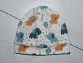 Bild 7 von Übergangsjacke - Babyjacke - Pumphose - Mütze - Waffelpique/Biojersey Babyelefant Vanille (GOTS)