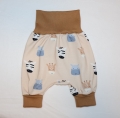 Bild 2 von Newborn Baby Set - Pumphose & Mütze - Little Safari BIO Jersey Gr. 50-62