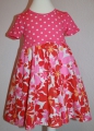 Bild 1 von Sommerkleid, Drehkleid Größe 92 Pink Materialmix
