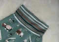 Bild 2 von Schöne Pumphose BAUSTELLEN LIEBE - Jersey Dusty Mint und Navy