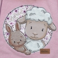 Bild 13 von Niedliche Affen Kissen - Personalisierte Kissen, Geschenk zur Geburt, Kissen mit Namen  / (Hauptfarbe) grau Punkte / (Kissenvariante/Größe) 30x40cm Hülle&Inlett / (Stickmotiv) Affe am Ast