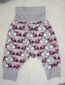 Bild 5 von New Born Baby Set - Pumphose & Mütze Jersey Grau Marienkäfer Gr. 50-68