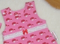 Bild 2 von Baby Set - Süßer Strampler  & Mütze Gr. 50 - rosa Fliegenpilze