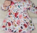 Bild 4 von New Born Baby Set - Pullover, Legging & Stirnband Gr. 56 Rosa/Blumen