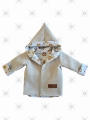 Bild 3 von Baby Set - Babyjacke, Pumphose,  Beanie & Halstuch Gr. 74/80 - Jersey Safari Tiere, Geschenk, Geburt