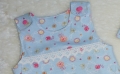 Bild 2 von Baby Set - Süßer Sommer Strampler  & Mütze Gr. 56 - hellblau Blumen