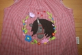Bild 3 von Namenskissen, Kuschelkissen Einhorn - Pferd Button & Name 40x60 cm  / (Stoffvarianten) rosa Herzen / (Kissenform) Einhorn