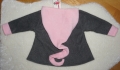 Bild 3 von Schöner kuschliger Fleece Pullover Gr. 86 mit einem Stickmotiv Pony und Kapuze