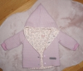 Bild 3 von Übergangsjacke - Babyjacke - Pumphose - Mütze - Waffelpique/Jersey Häschen