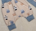 Bild 2 von Newborn Baby Set - Pumphose & Mütze - Little Safari BIO Jersey Gr. 50-62