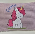 Bild 3 von  Kleines Einhorn & Name 20x30 cm, Personalisierte Kissen, Geschenk Geburt, Kissen mit Namen