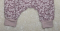 Bild 4 von Newborn Baby Set - Pumphose & Mütze Jersey Altrosa Blümchen Gr. 50 - 68  / (Größe) Gr. 50/56